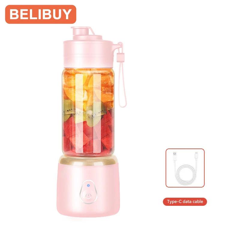 Portable USB Rechargeable Electric Juicer for Travel
