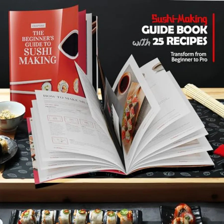 All-Inclusive Sushi Making Kit for Beginners and Pros