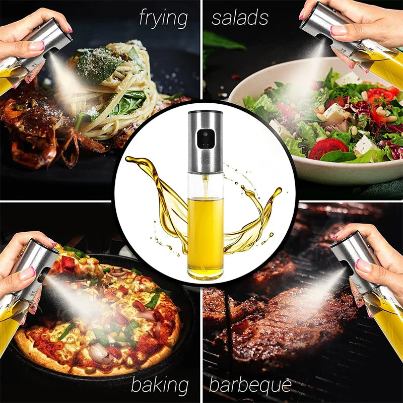 Olive Oil Sprayer Cooking Glass Dispenser Bottle YY181