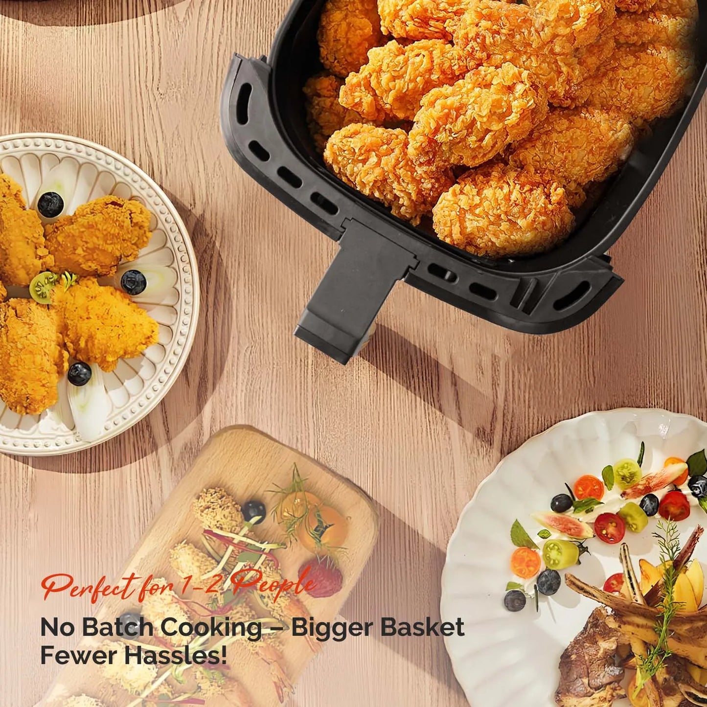 Air Fryer With View Window And 10In1 Presets For Families