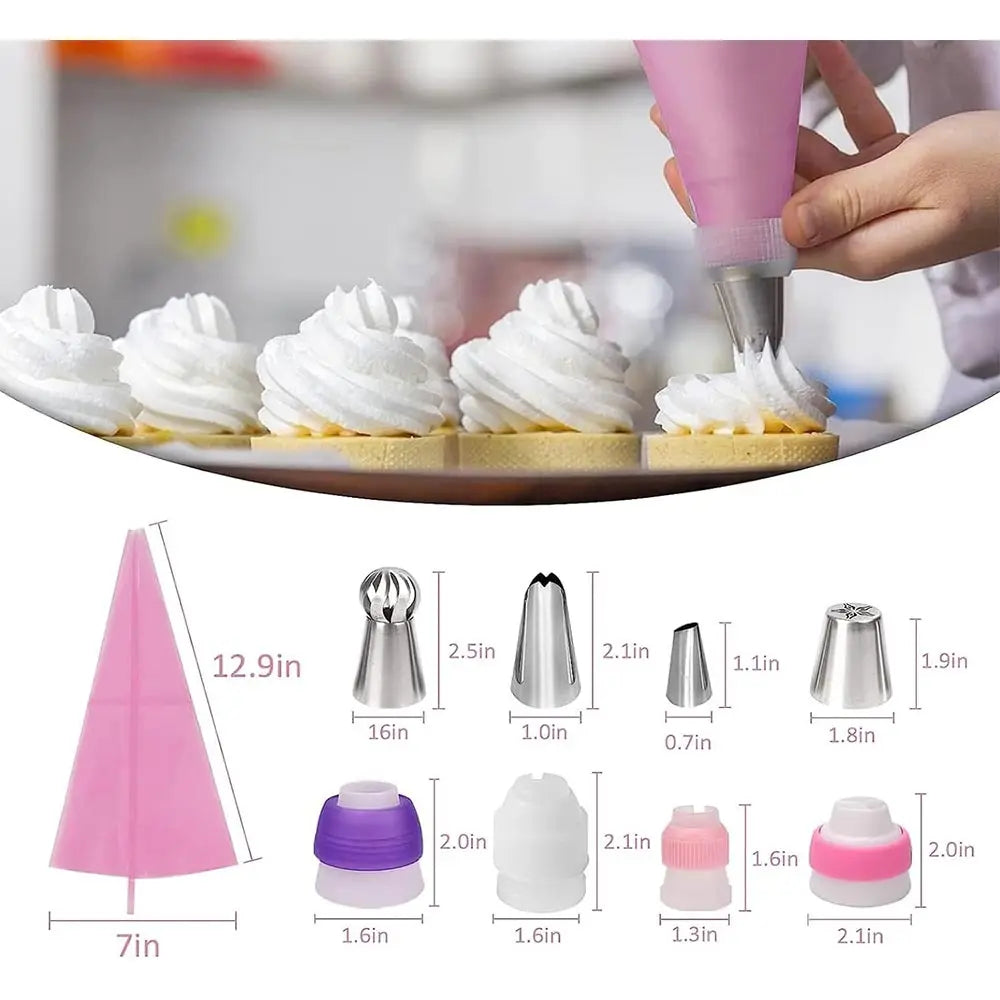 359 Piece Cake Decorating Set With 66 Tip Piping Bags