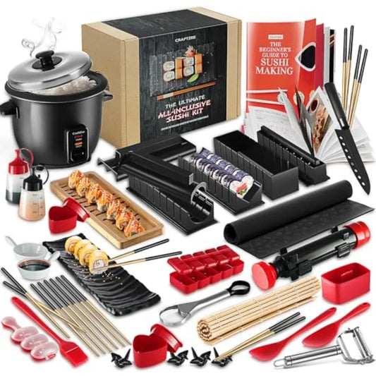 All-Inclusive Sushi Making Kit for Beginners and Pros