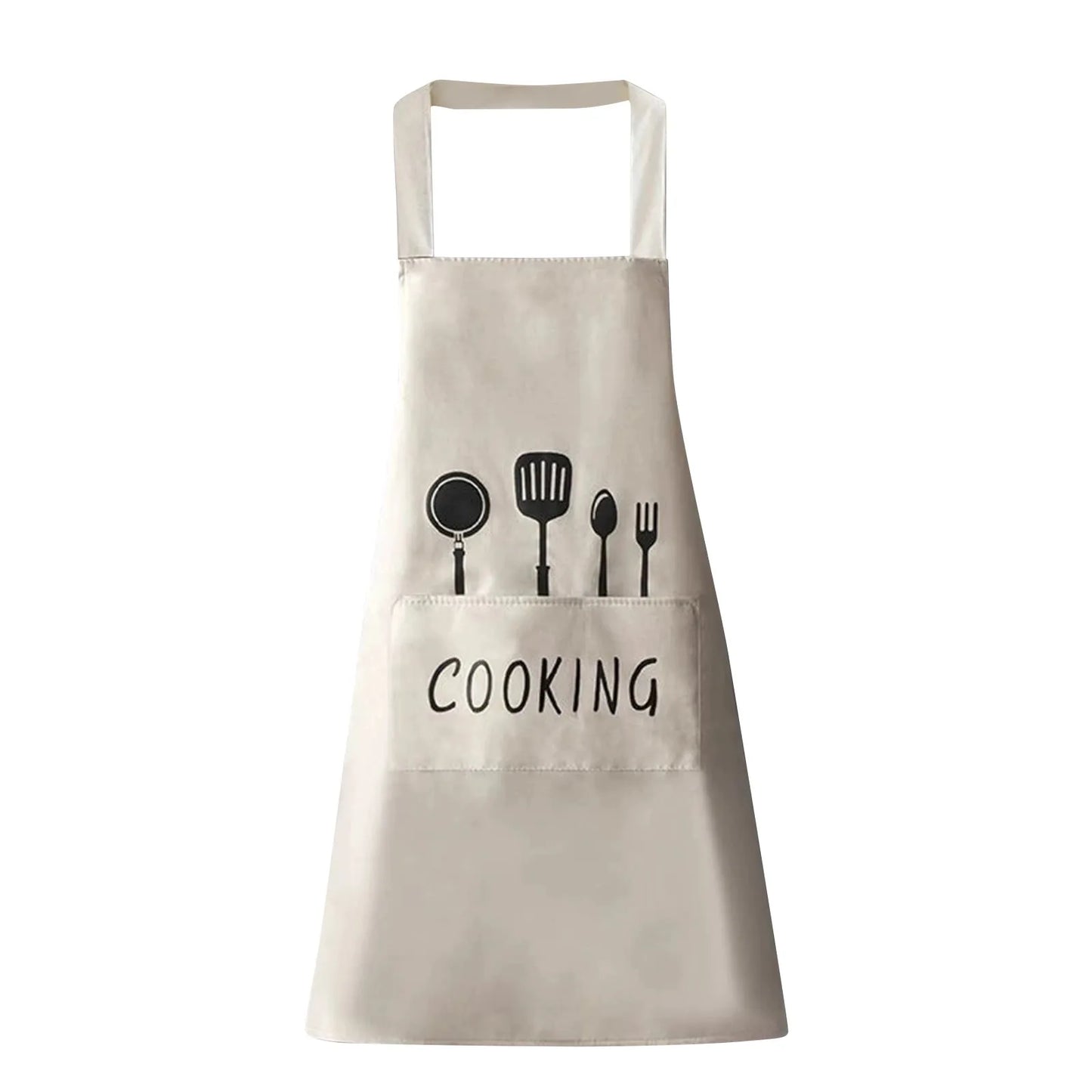 Fashion Cute Printed Unisex Kitchen Apron For Cooking