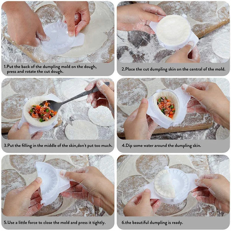 DIY Dumpling Maker Press Ravioli Dough Pastry Mold Tool