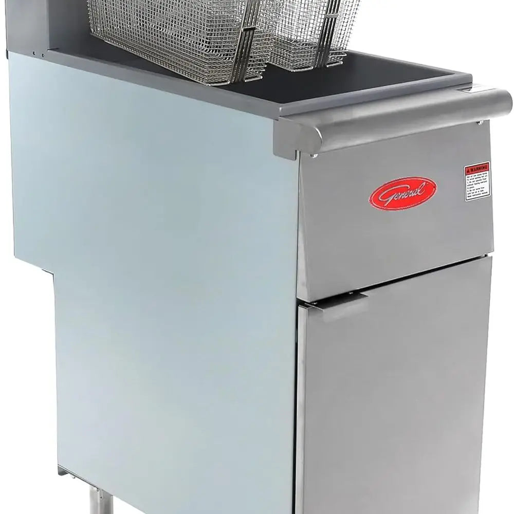 General Foodservice Deep Fryer Stainless Steel For Commercial Kitchens