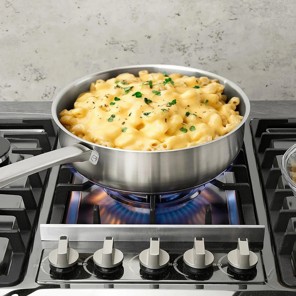 KOCH SYSTEME CS Stainless Steel Pots And Pans Set Induction Compatible