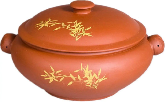 Traditional Yunnan Clay Casserole Pot for Steaming and Slow Cooking