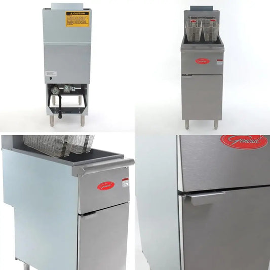 General Foodservice Deep Fryer Stainless Steel For Commercial Kitchens