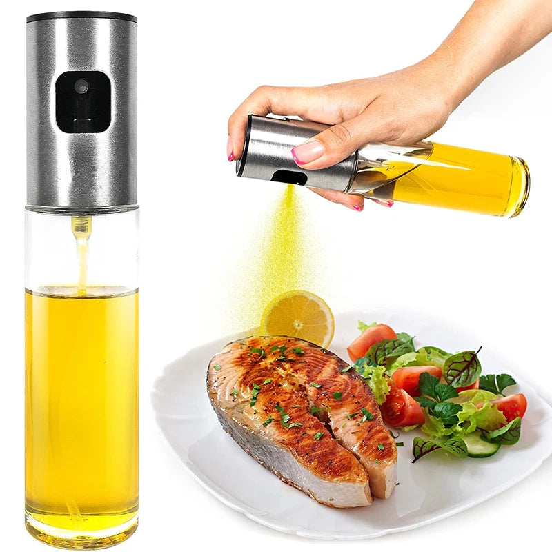 Olive Oil Sprayer Cooking Glass Dispenser Bottle YY181