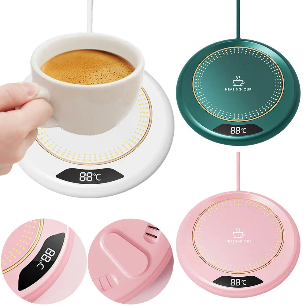 Shunmaii USB Coffee Mug Warmer With 3 Temperature Settings