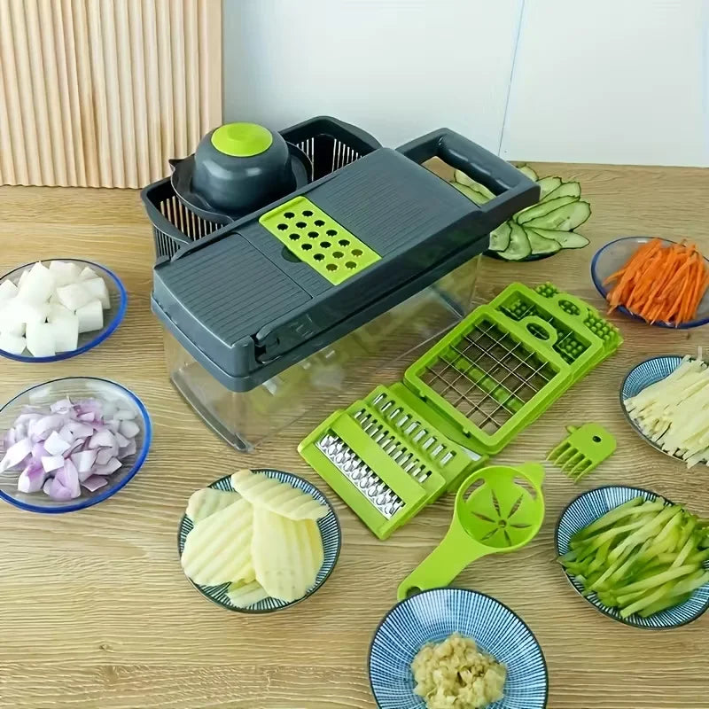 14-In-1 Multifunctional Vegetable Chopper And Slicer