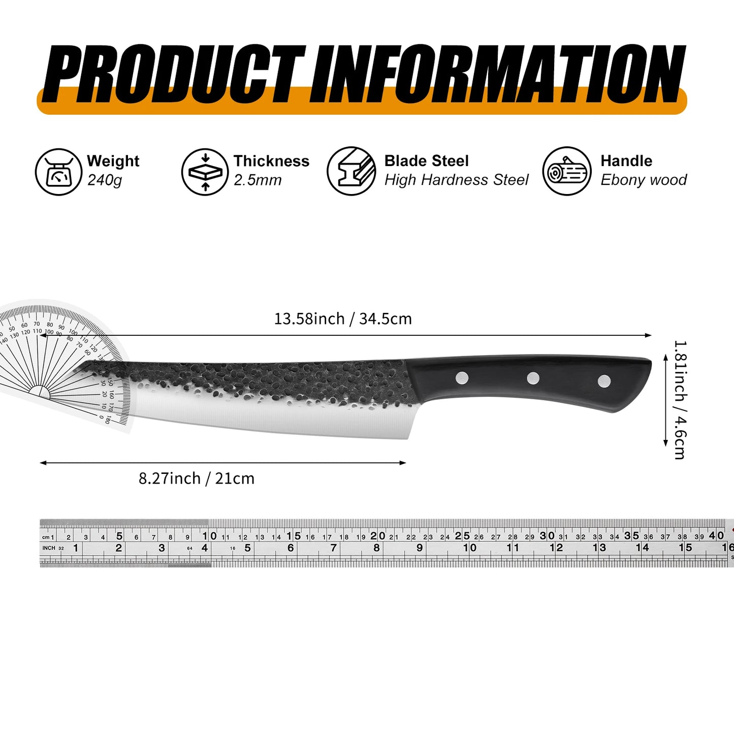 Premium Kitchen Knife Sets Stainless Steel Chef Knives