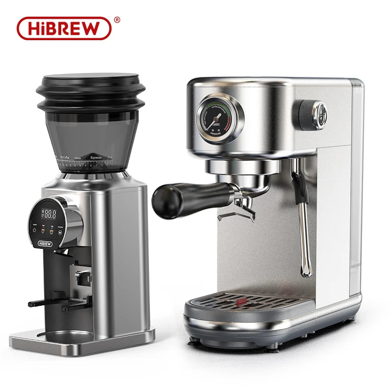 HiBREW 20Bar Semi Automatic Espresso Machine With Temperature Control