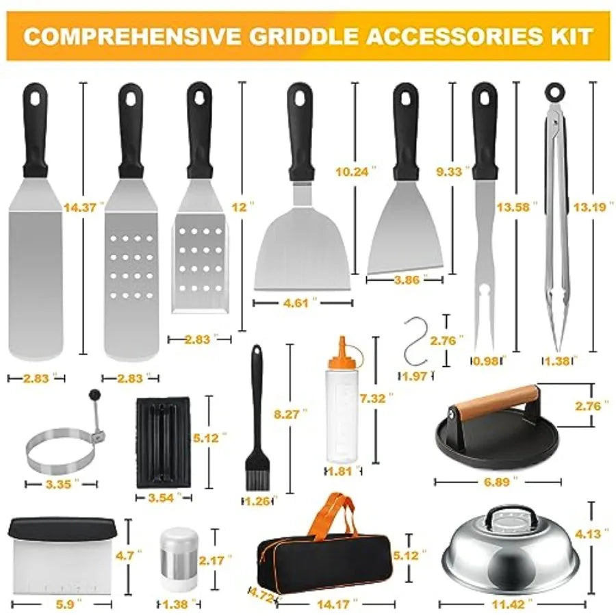 Griddle Accessories Kit 29-Piece For Flat Top Grills