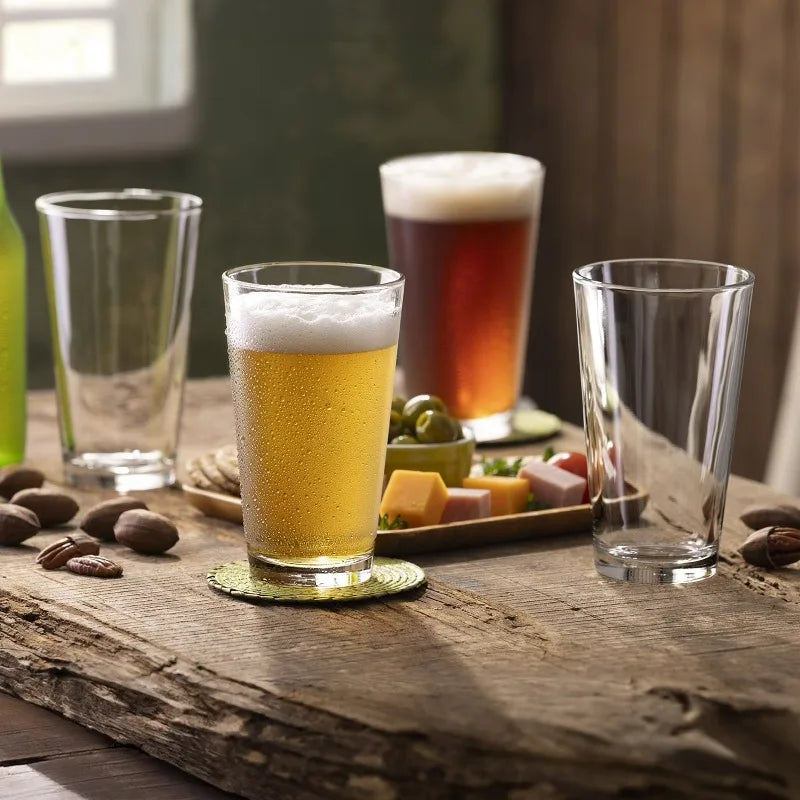 Pint Glass for Everyday Use Durable Household Glassware