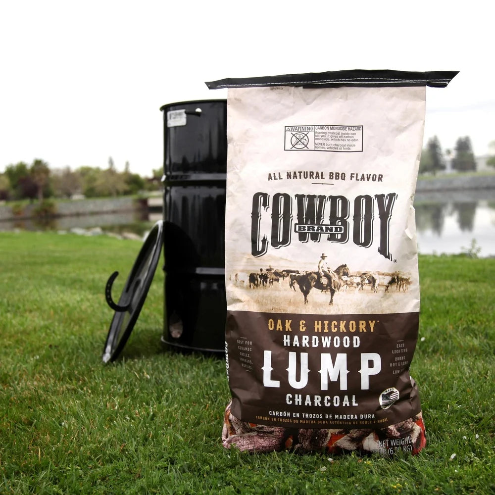 Oak Hickory Lump Charcoal For Outdoor Grilling
