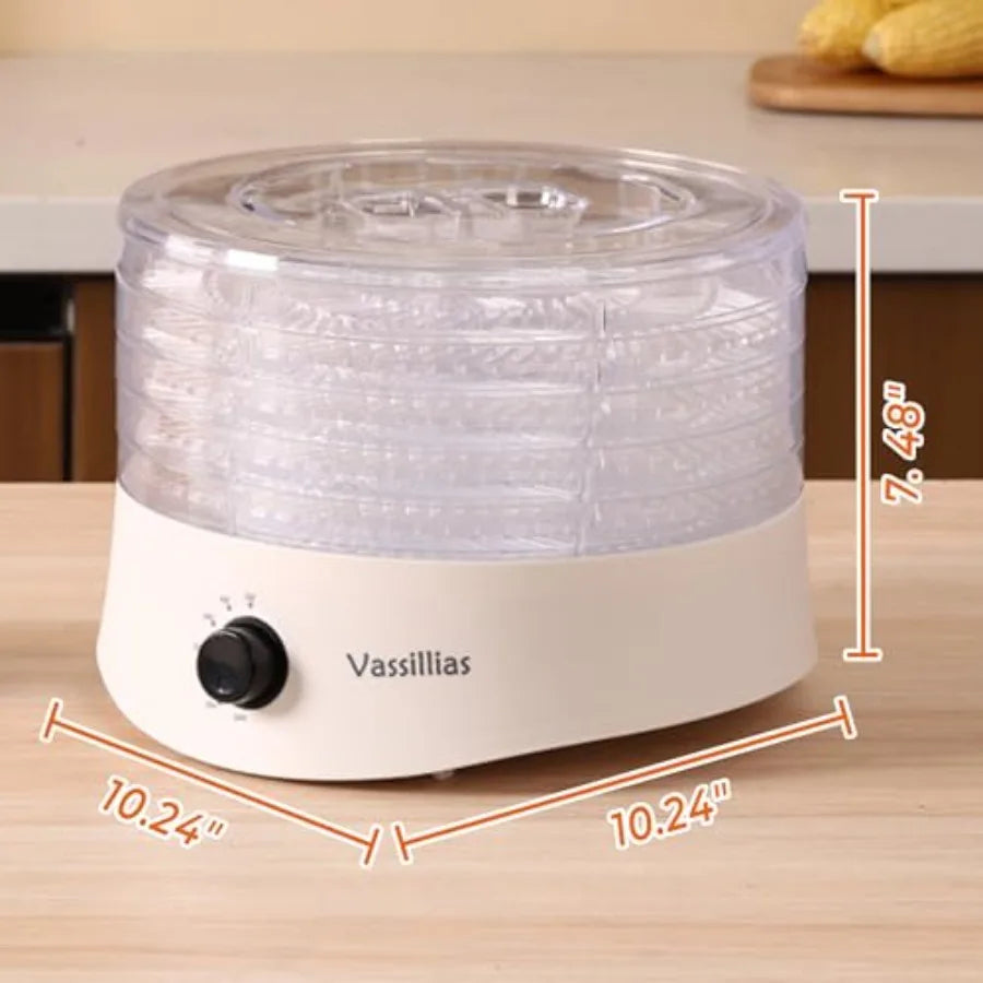 Mini Food Dehydrator Dryer 280W For Jerky Fruit Vegetables Herbs
