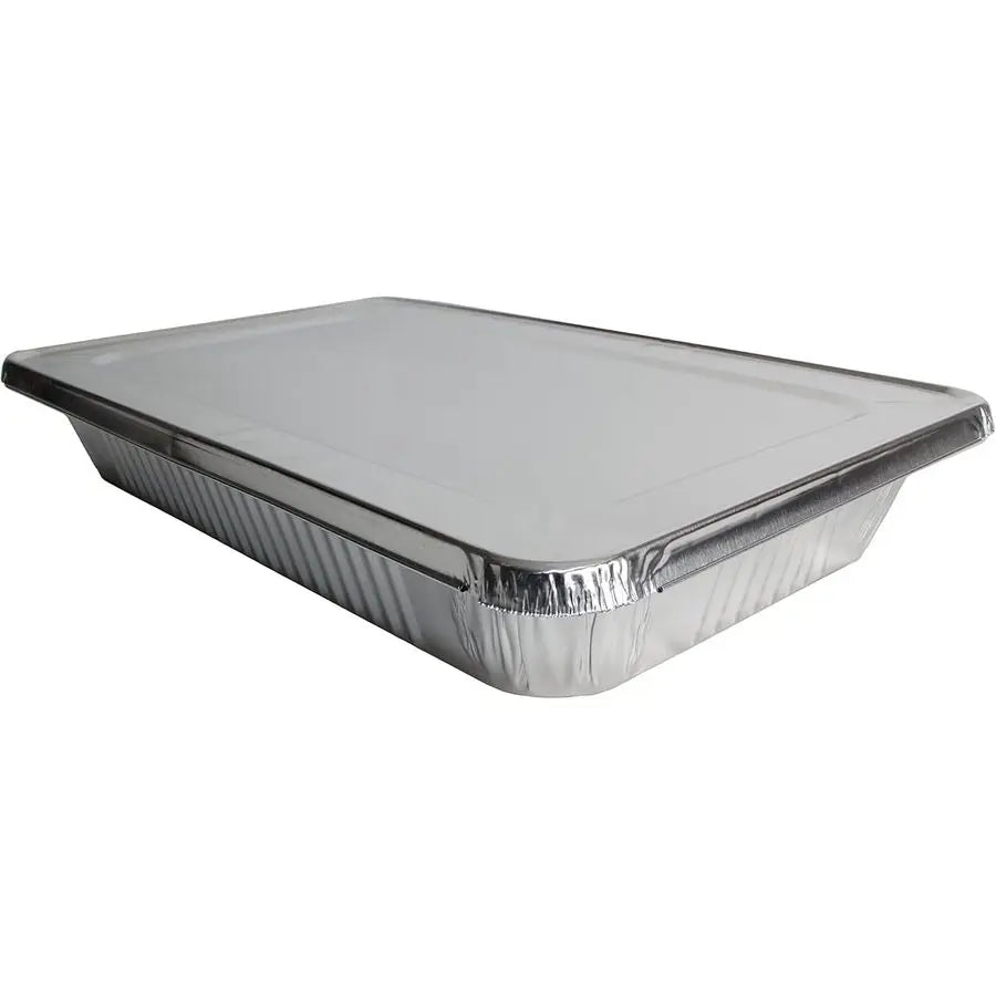 Disposable Heavy-Duty Aluminum Roasting Pans With Lids