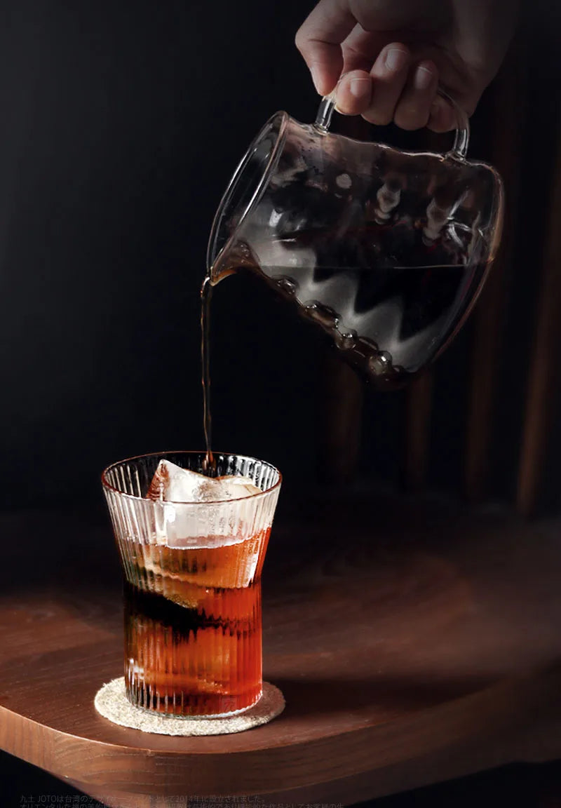 Ripple Whiskey Glasses Set Of 4 For Elegant Home Barware