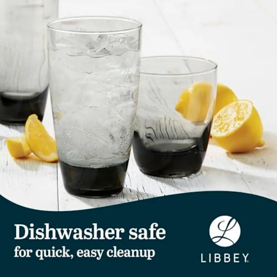 Classic Rocks and Tumbler Glasses Set Dishwasher Safe