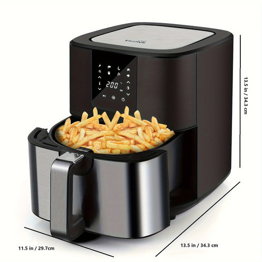 KitCook Air Fryer 1500W With Digital Touch Screen Presets