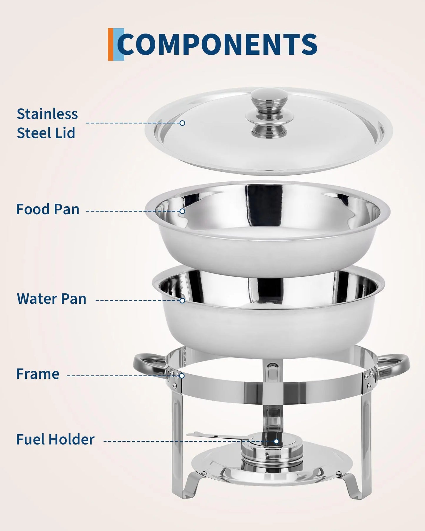 Stainless Steel Chafing Dish Set for Catering