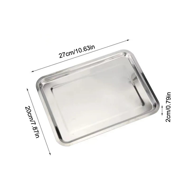 Stainless Steel Baking Tray With Removable Cooling Rack Nonstick