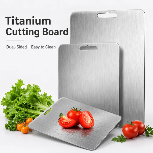 Titanium Cutting Board Set Double Sided Chopping Board For Kitchen