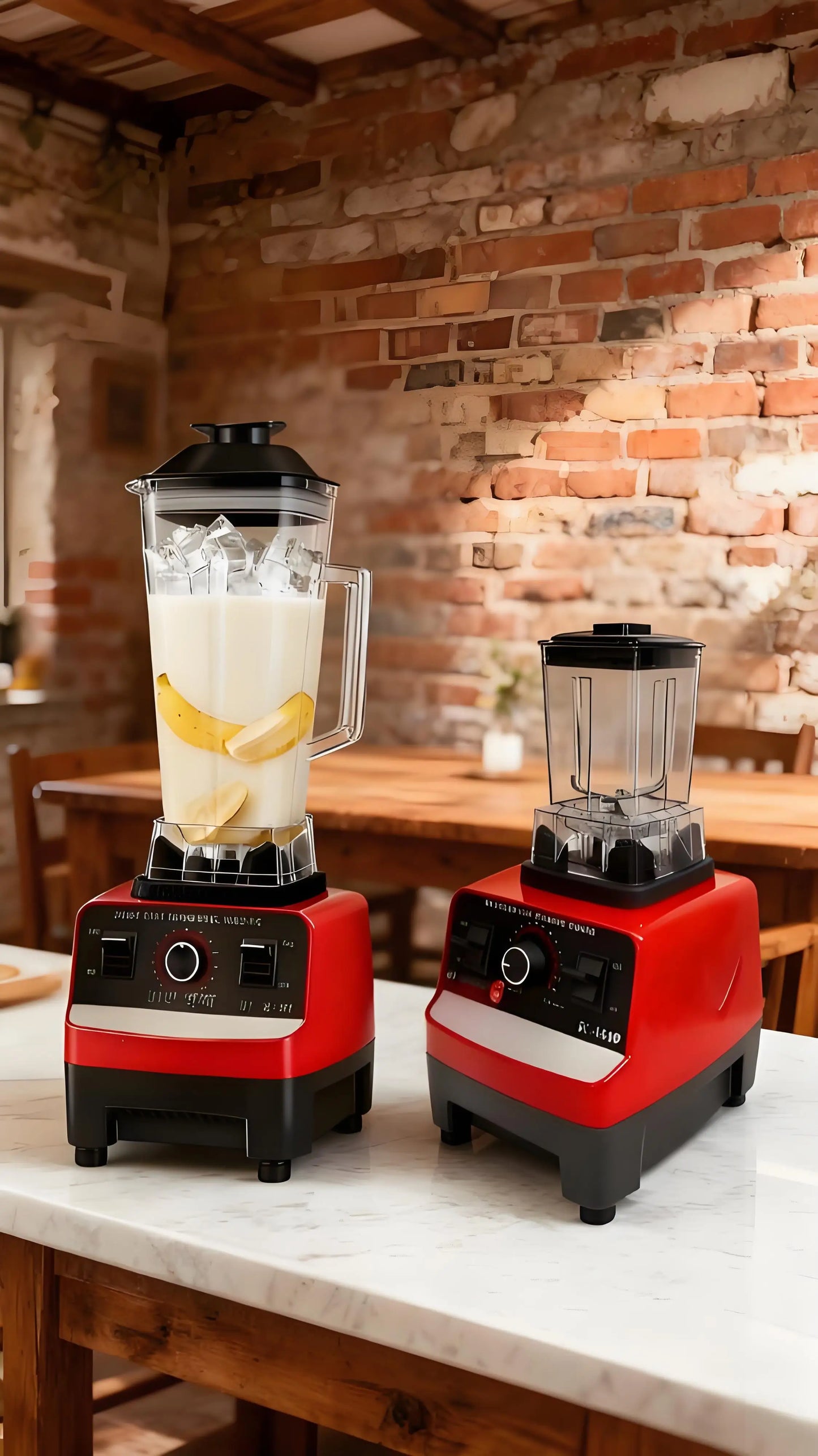 2-in-1 Professional Blender and Mixer for Home Kitchens