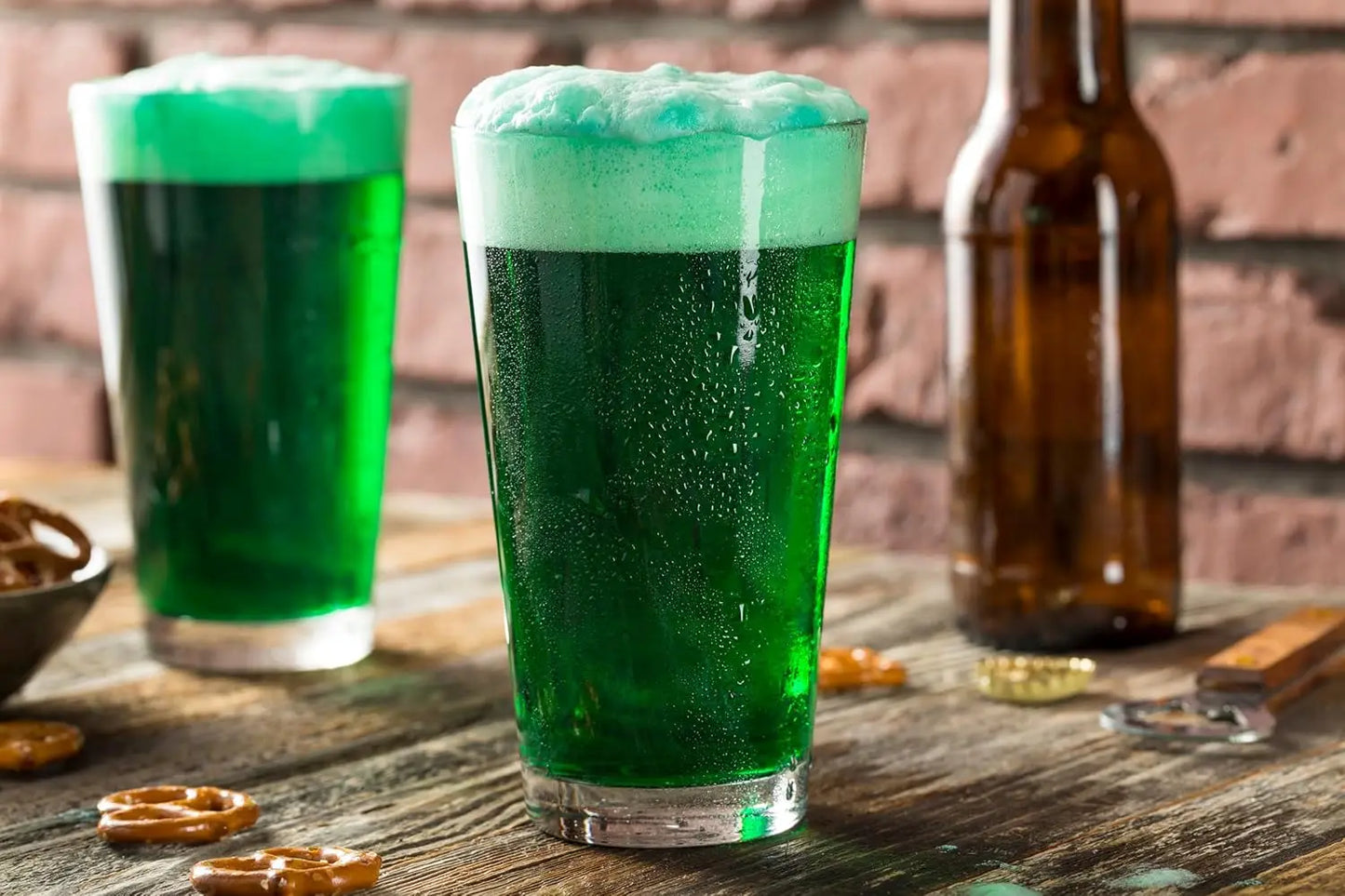 Heat Tempered Crystal Clear Beer Glasses Set for Home Bar