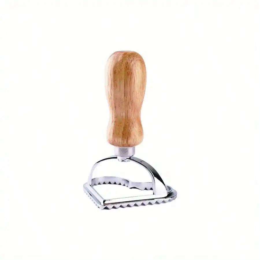 Ravioli Stamps With Wooden Handle Pasta Dumpling Cutter Tool