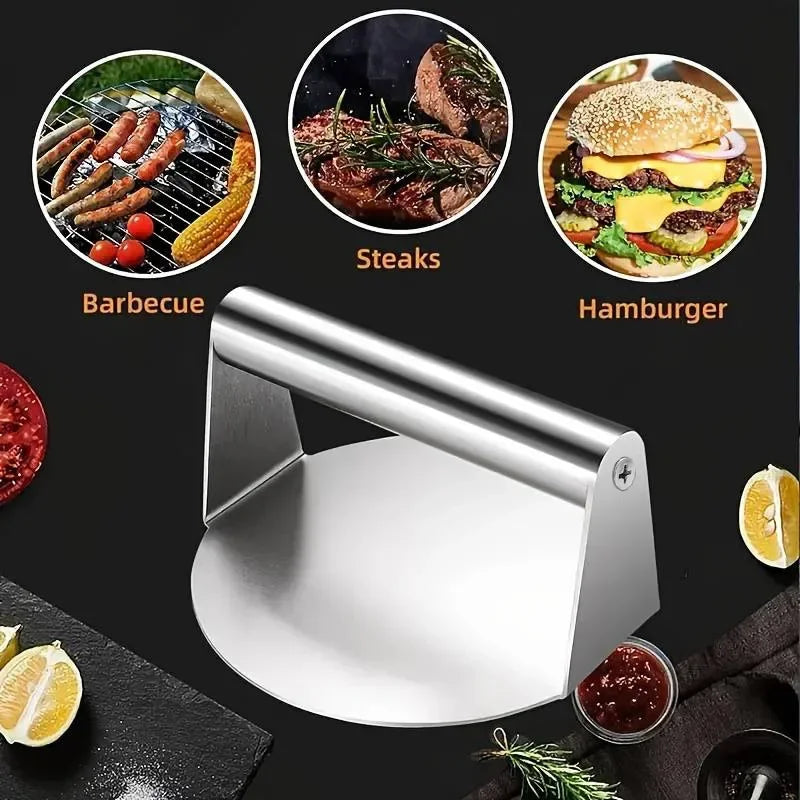 DAWNHOPE Stainless Steel Smash Burger Press For Patties And Meat