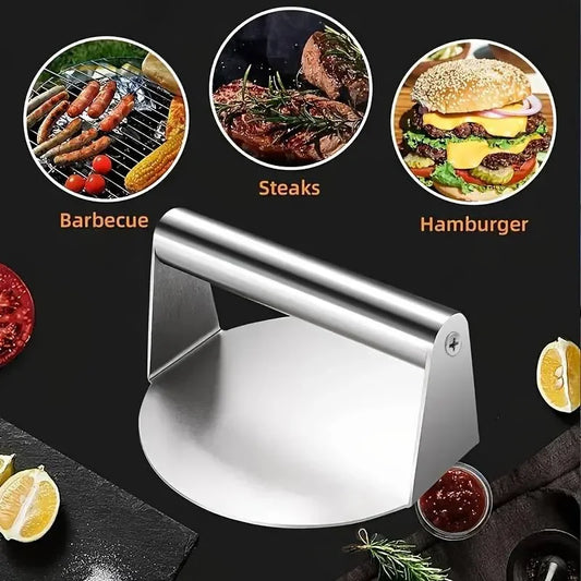 DAWNHOPE Stainless Steel Smash Burger Press For Patties And Meat