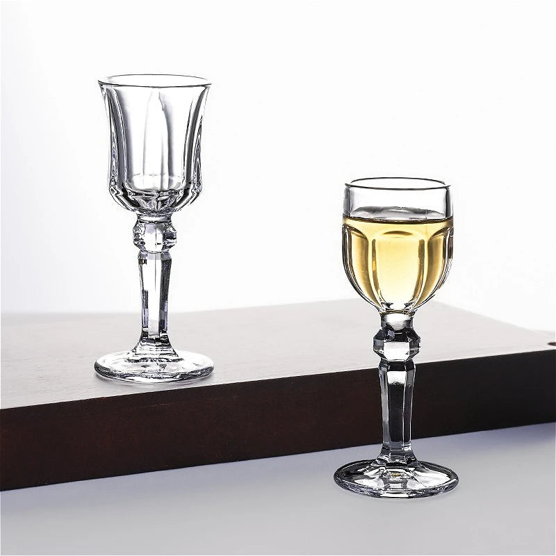 Glass Cocktail Set 2pcs Exquisite Goblets For Spirits