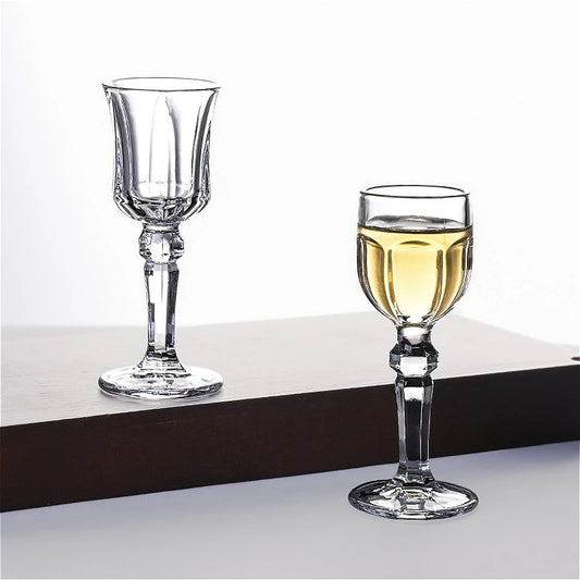 Glass Cocktail Set 2pcs Exquisite Goblets For Spirits