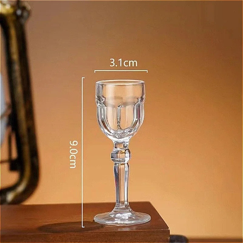 Glass Cocktail Set 2pcs Exquisite Goblets For Spirits