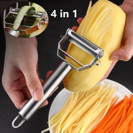 Stainless Steel Double Head Vegetable Peeler For Fruits And Vegetables
