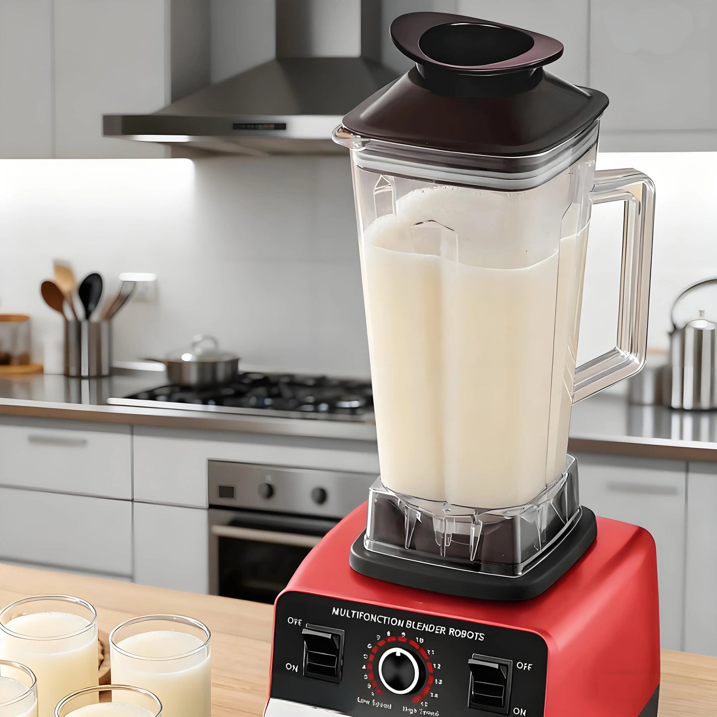 2-in-1 Professional Blender and Mixer for Home Kitchens