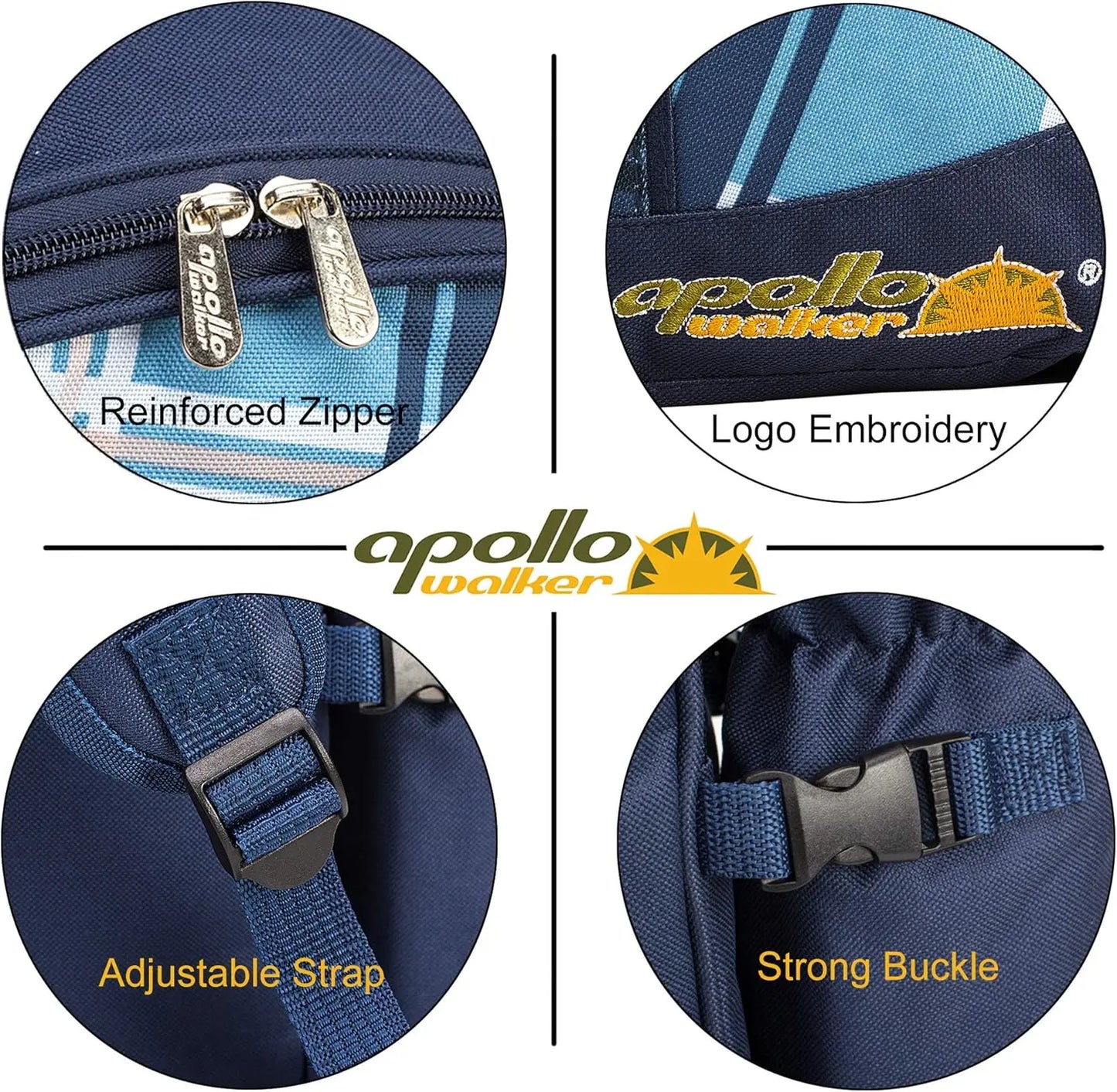 YTYIN Picnic Backpack for Two With Cooler and Bottle Holder