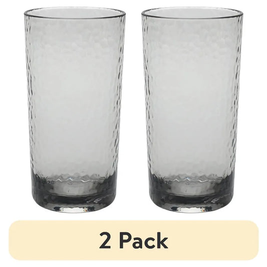 Better Homes and Gardens Hammered Tumbler Set of 2