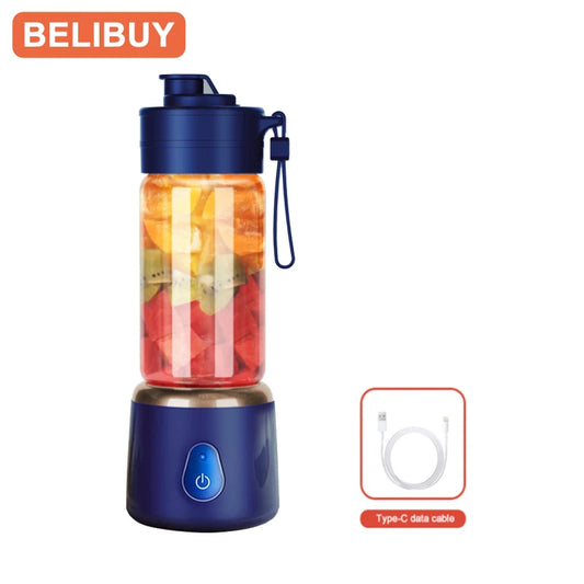 Portable USB Rechargeable Electric Juicer for Travel