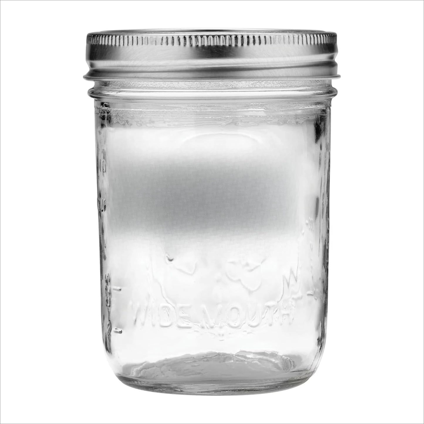 Wide Mouth Mason Jars 12 Pack With Lids And Rings Included
