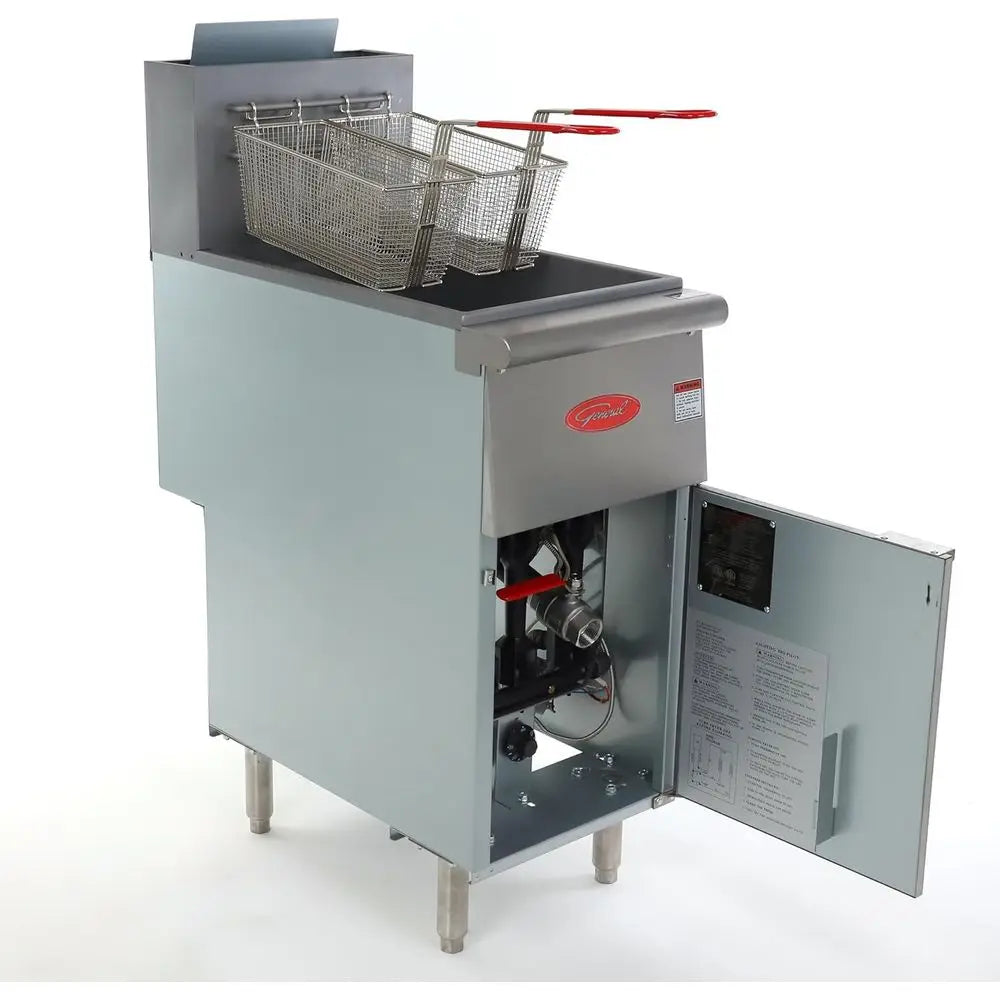 General Foodservice Deep Fryer Stainless Steel For Commercial Kitchens