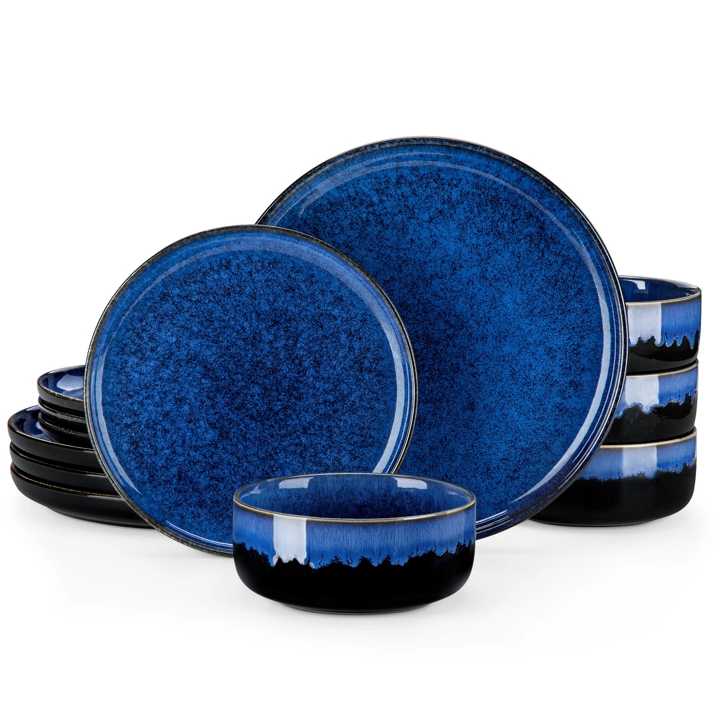 Malacasa Starry Stoneware Dinnerware Set
