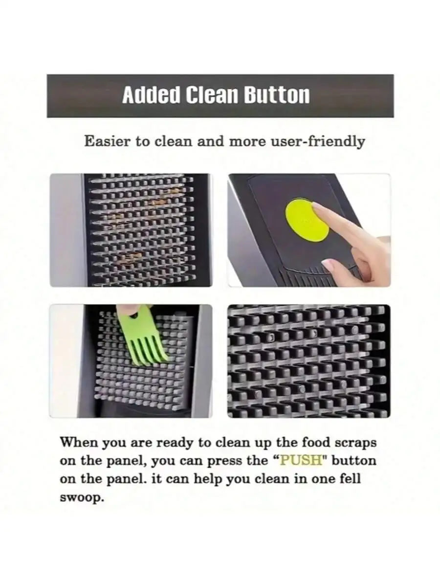 16 In 1 Vegetable Chopper With Stainless Steel Blades