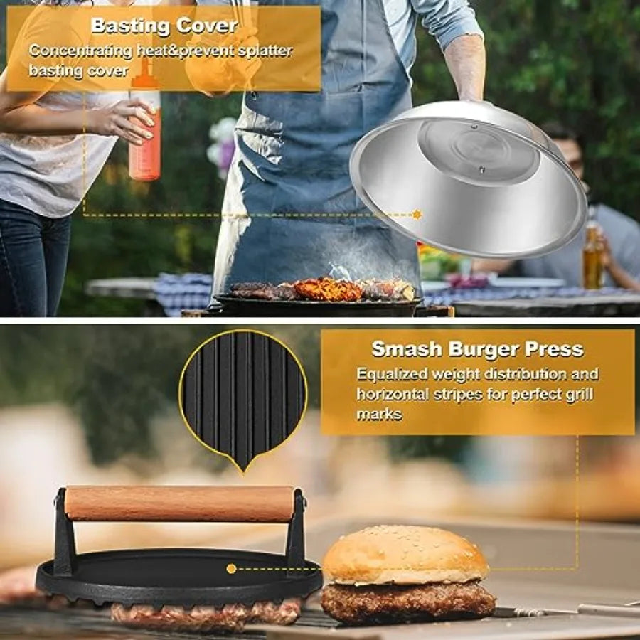 Griddle Accessories Kit 29-Piece For Flat Top Grills