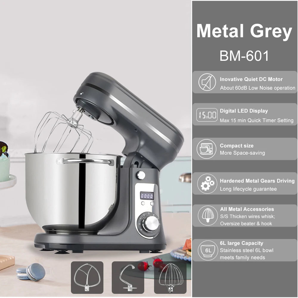 Biolomix Kitchen Stand Mixer And Blender With Quiet Motor