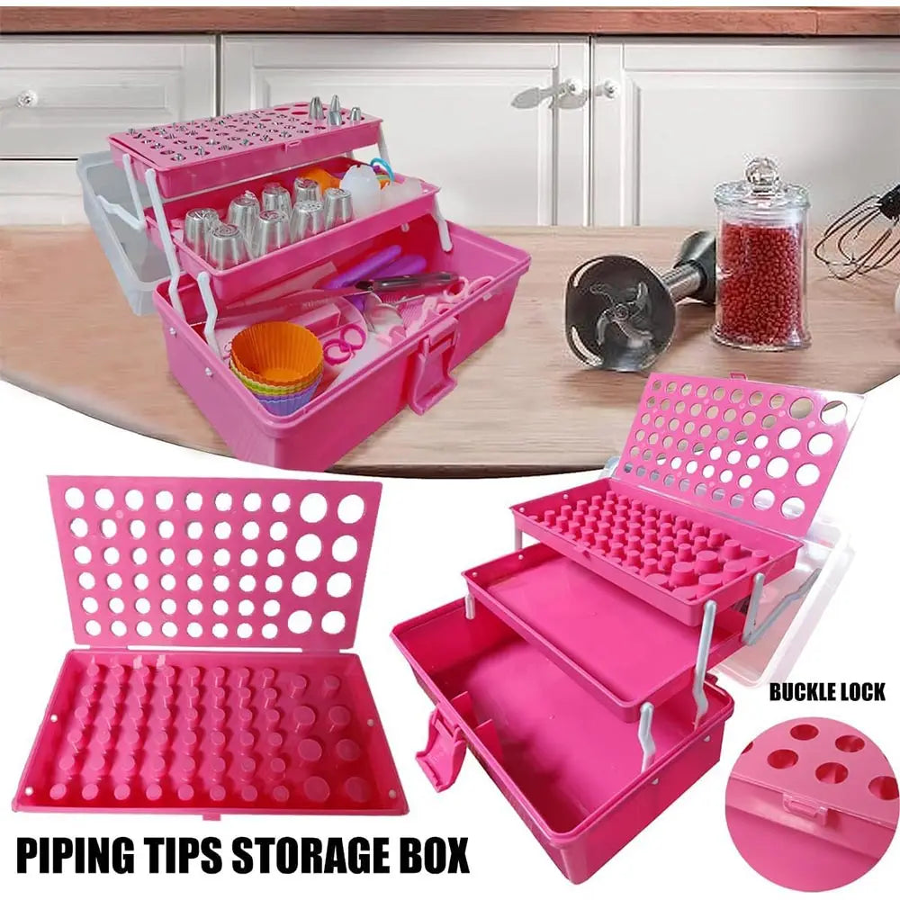 359 Piece Cake Decorating Set With 66 Tip Piping Bags