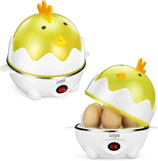 Electric Egg Cooker With Auto Shutoff And 7 Capacity Steamer