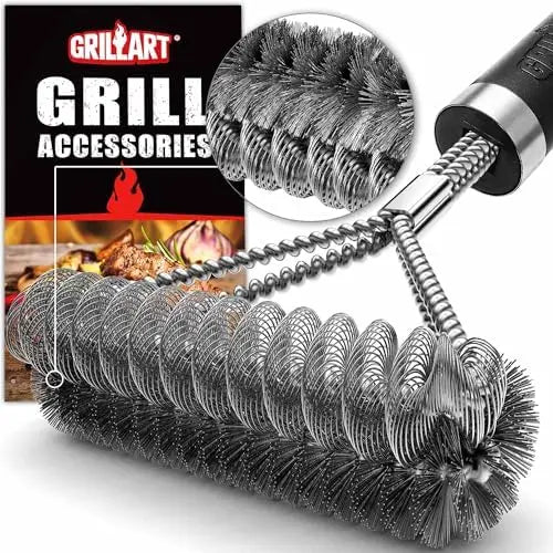 YTYIN Grillart Wire And Helix BBQ Brush For Grilling